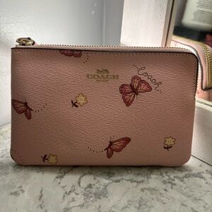 Spring Coach Wristlet